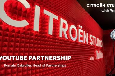 Citroën Studio with Youtube - Youtube Partnership