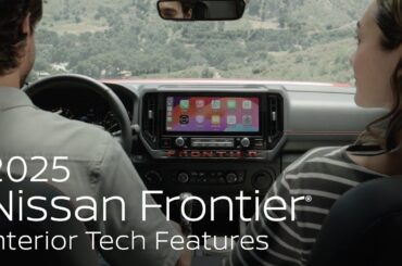 2025 Nissan Frontier® Pickup Truck | Interior Tech Features