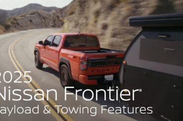 2025 Nissan Frontier® Pickup Truck | Towing Features