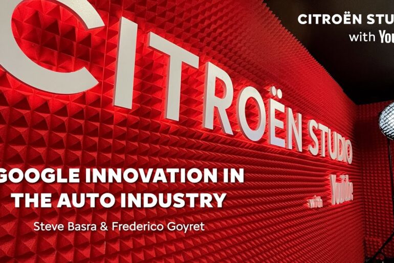 Citroën Studio with Youtube - Google innovation in the auto industry