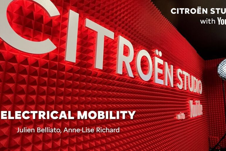 Citroën Studio with Youtube - Electrical mobility