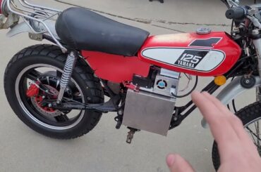 1976 Yamaha DT125C Gas to EV Conversion for Under $2000, Electric Motorcycle Conversion Build