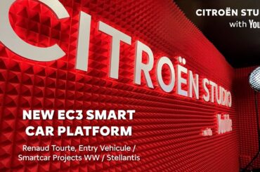 Citroën Studio with Youtube - New ec3 smart car platform