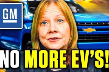 General Motors Suspends EV Production!! The End of the Electric Car Revolution!