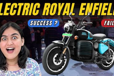 Royal Enfield’s First Electric Bike is Coming! Royal Enfield EV "ElectriK01"