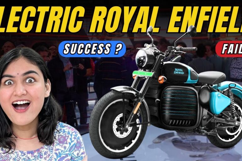 Royal Enfield’s First Electric Bike is Coming! Royal Enfield EV "ElectriK01"