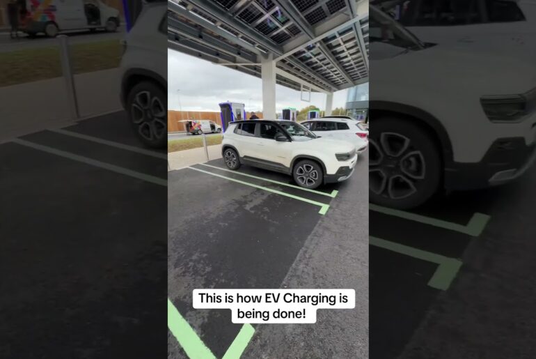 Amazing EV Charging! #ev #evcharging #electriccar #cars