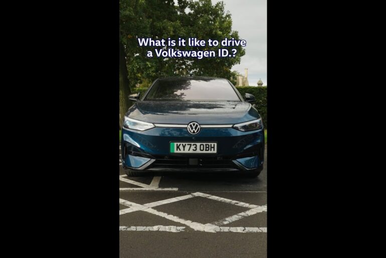 What’s it like to drive a Volkswagen ID. for the first time? #Volkswagen