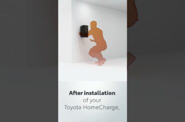 Toyota HomeCharge Installation #wallbox  #toyotaparts #evcharging #evcharger #homecharging #evcars