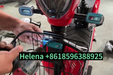 How to install the electric bikes when you receive the containers, Y2-GE ebike installation video