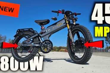 Insanely Fast NEW 26" Monster Aniioki A9 PRO MAX Dual Motor 52V 60AH Battery Unboxing & First Ride!