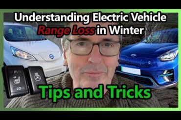 Understanding Electric Vehicle Range Loss in Winter: Tips and Tricks #winterevrange #evcoldweather