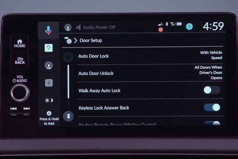2025 Honda Civic | Auto-Door Locking/Unlocking