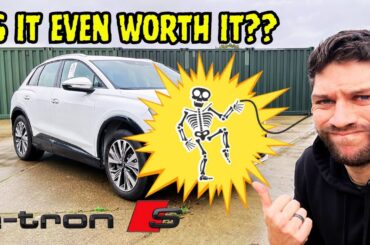 IS IT POSSIBLE TO REPAIR A CRASHED ELECTRIC CAR? AUDI Q4 ETRON!!...