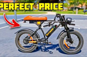 BRAND NEW E-Bike is perfect for highschool kids! ft. CycRown CycRun