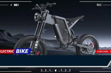 EKX X21 Max Electric Bike 3000W Brushless Gearless Motors 60V 30AH Lithium Battery Electric Bike