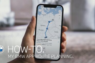 How-To: Planning Routes in the My BMW App.