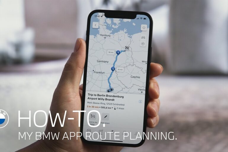 How-To: Planning Routes in the My BMW App.