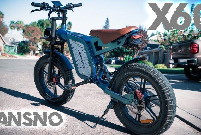 Jansno X60 Electric Bike - Work Trip + Night Ride