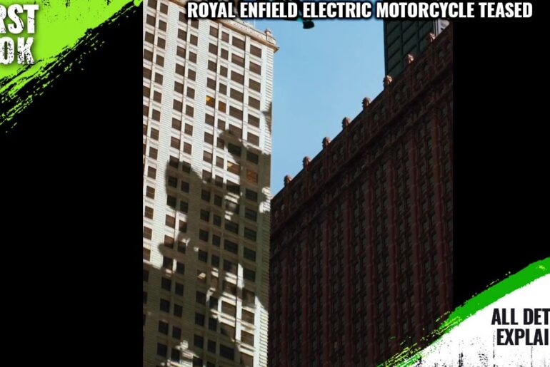 Royal Enfield Electric Motorcycle Teased - To Be Unveiled On 4 November - Explained All Details