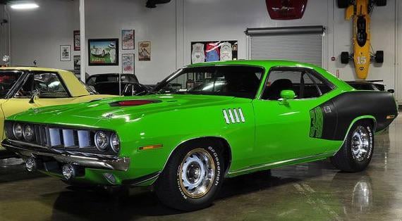 1971 ‘Cuda w/ Billboard Stripes