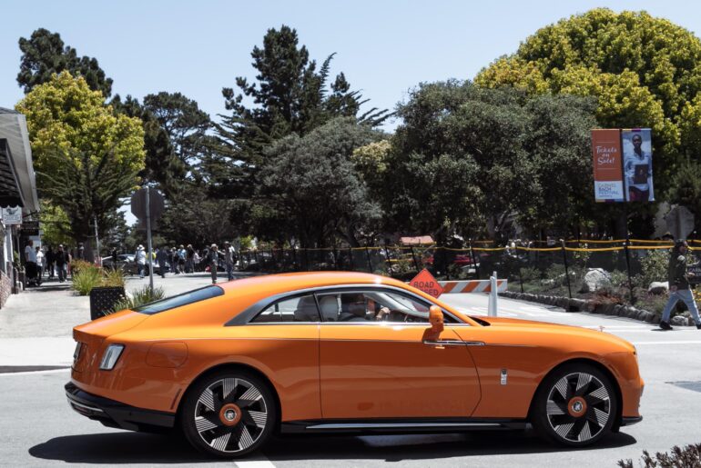 [Rolls Royce Spectre] spotted during Monterey Car Week