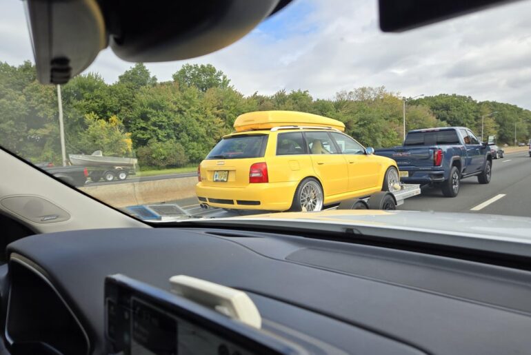 [Audi B5 RS4 Avant] Not available in US with NJ plates.