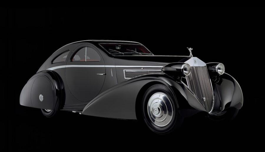 Coachwork porn: Rolls-Royce Phantom I Coupe by Jonckheere Carrossiers, an aerodynamic version of the boxy sedan. Believed only one example was built. (3000×2250)