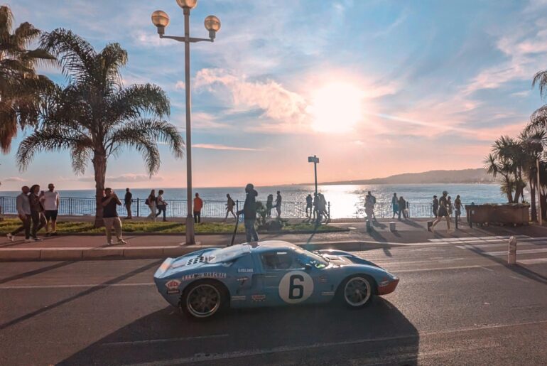 Nice day for a GT40 in Nice. (2613x4080)