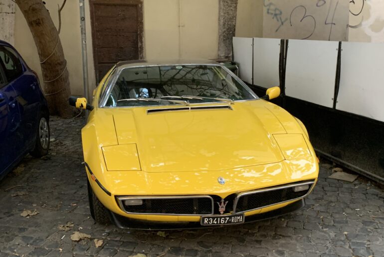 [Maserati Bora] Found this while currently studying abroad in Rome