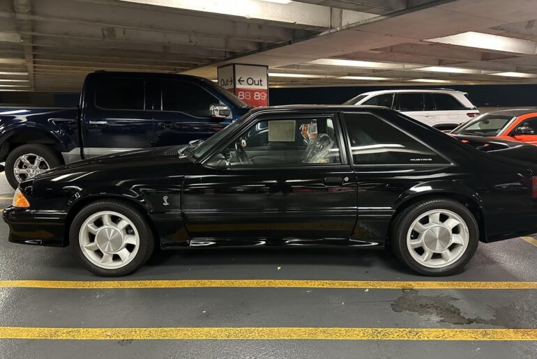 [1993 Ford Mustang 5.0] brand new with original window sticker still on it