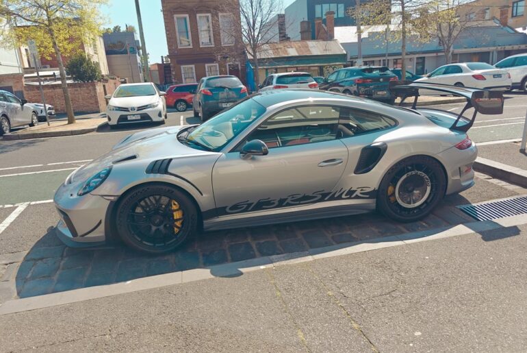 [Porsche GT3RS MR] Is this a legit one? Spotted in the streets of Melbourne