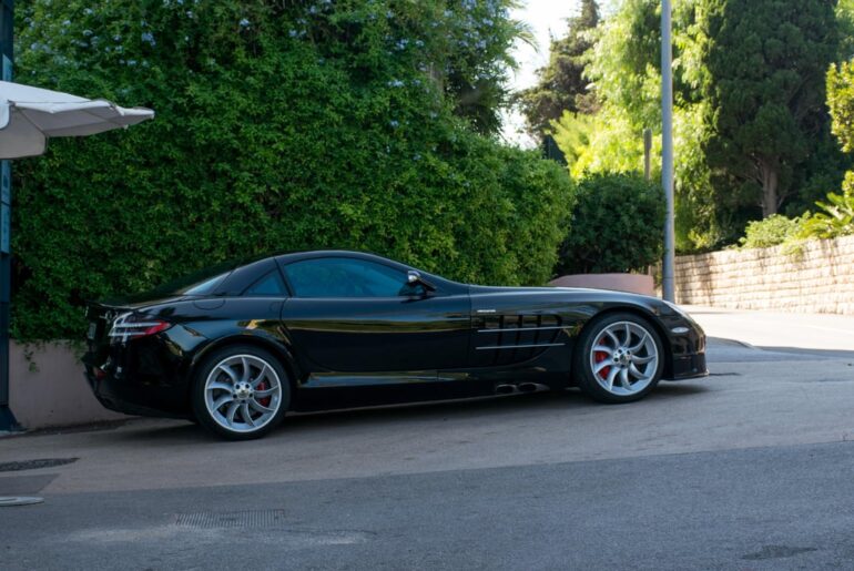 First time seeing a [Mansory SLR McLaren Renovatio] in French Riviera.