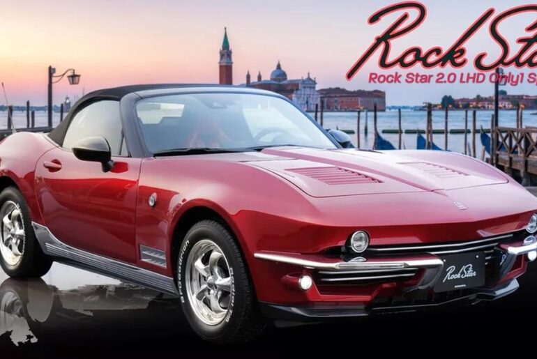 The Mitsouka Rock Star, a kit that turns the Miata in to a C2 Corvette