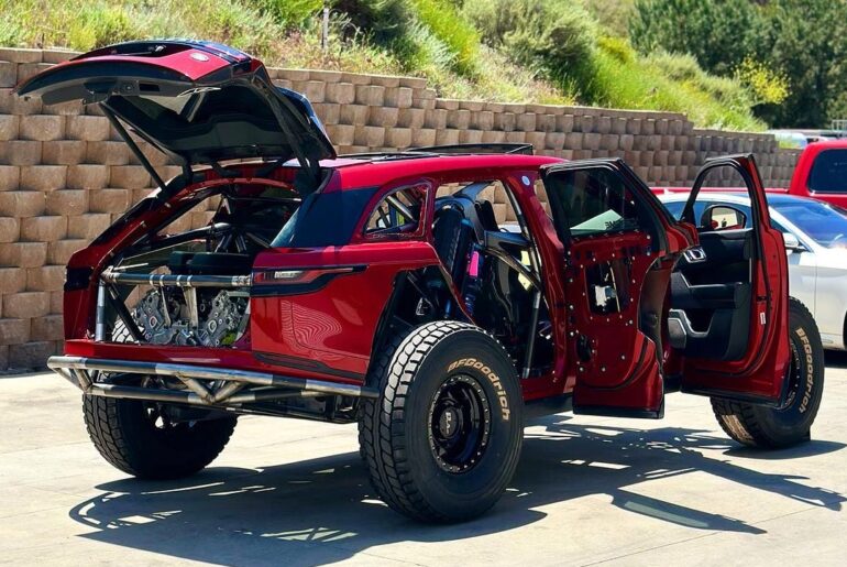 Range Rover Velar Prerunner with Twin Turbo V10 Lamborghini engine