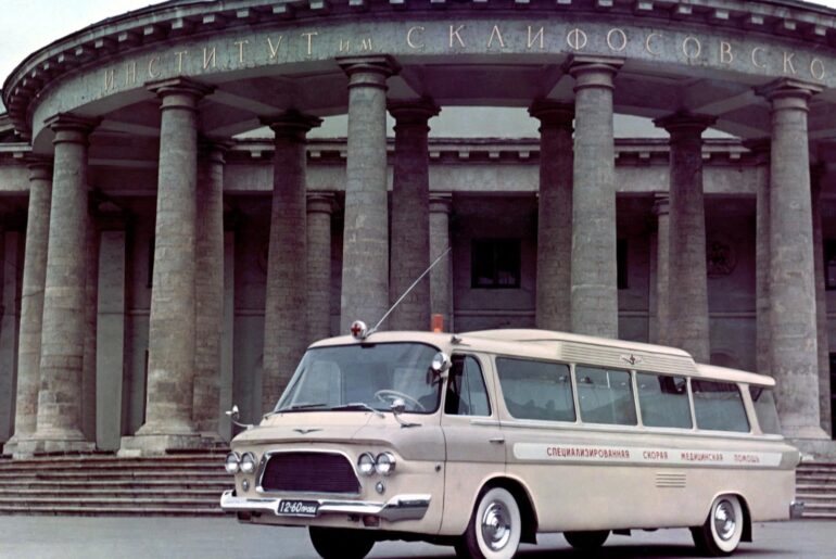 The ZIL-118 "Yunost" Minibus (1961), USSR. Photographer unknown