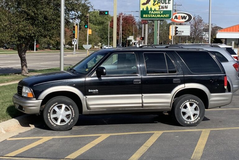 Oldsmobile Bravada Platinum(?) The Official Car Of?