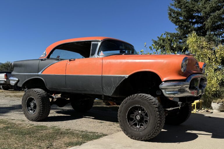 Ruined Classic Oldsmobile