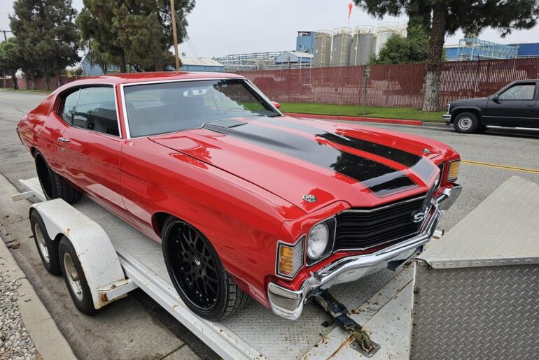 Chevelle ready to get the alightment done then shes ready for the srreets (she belongs to the streets)