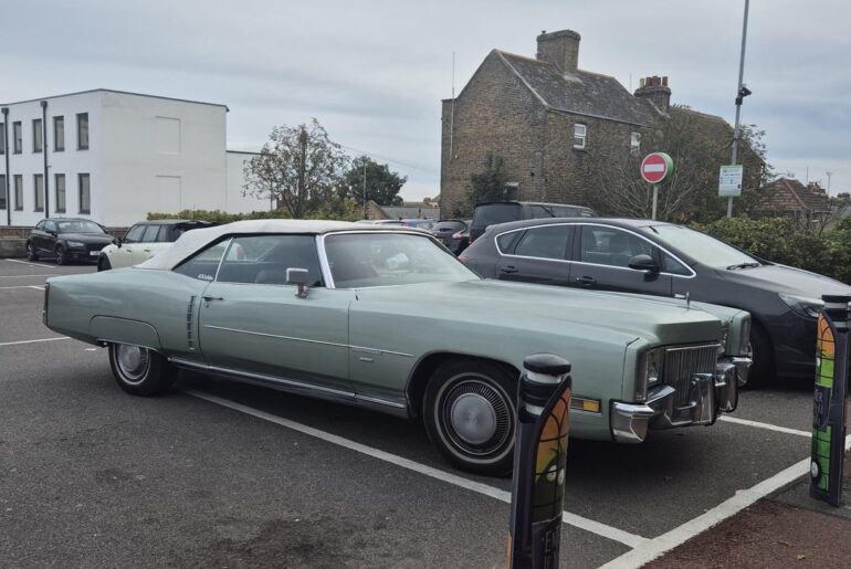 Found this [cadilac eldorado] at Asda very rare to see in the uk