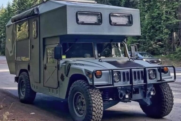 Hummer camper conversion