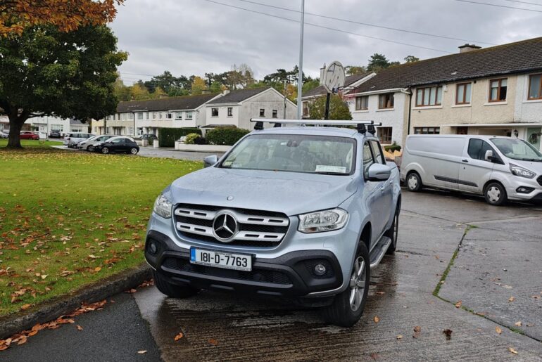 [Mercedes Benz X220d] not common in Dublin, Ireland. What about your country?