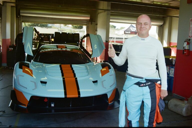 Got to take photos of the New [Ford GT] at Laguna Seca.