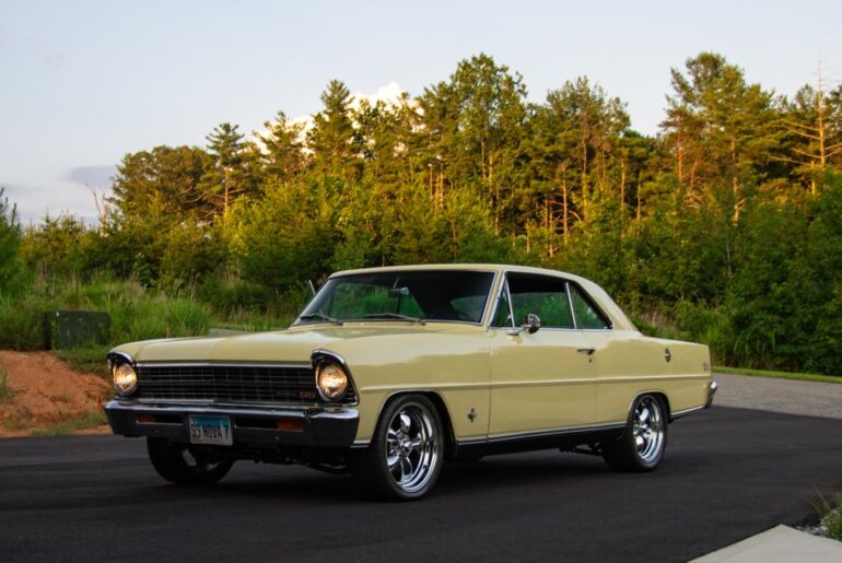 My dad and I’s 67 nova