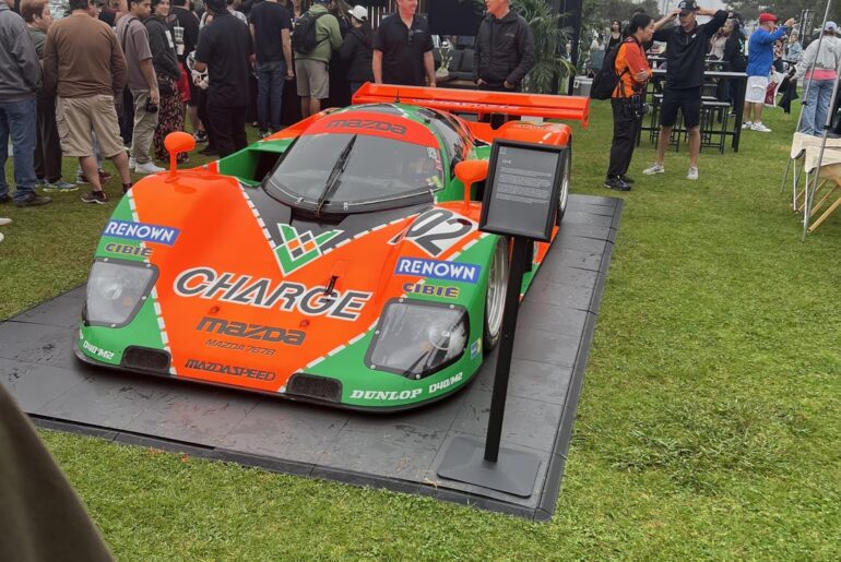 [Mazda 767b] I think this meets what the page is about. I was thrilled to see it.